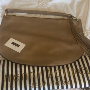 Henri Bendel Tan Bag
